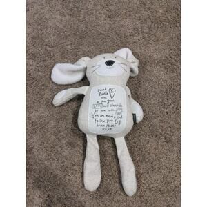 DEMDACO Poetic Threads Bear Plush Stuffed Animal Bless You Precious Child 23.5in